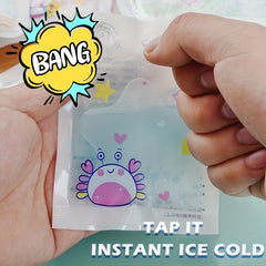 1PC Summer Cooling Ice Pack Mini Ice Pack Cartoon Portable Ice Pack