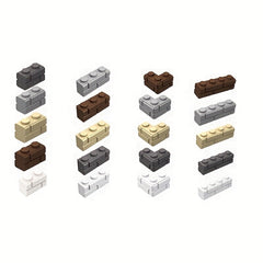 Wall Bricks Assortment for Military Fence and DIY - Various Sizes