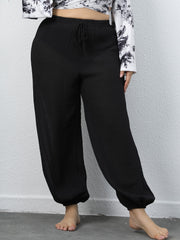  Boho Pants Women's Plus High Rise Wide Leg Pants