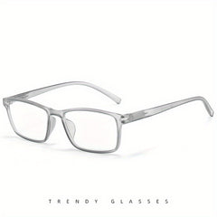 Retro Men's Reading Glasses Anti Light Office Eye Protection