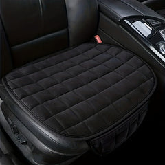 Car Seat Cushion With Non Slip Bottom & Storage Pouch