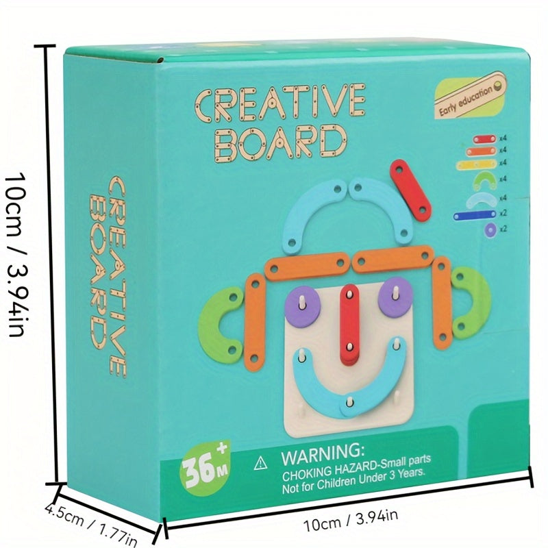 Alphabet & Number Building Blocks Toy Set
