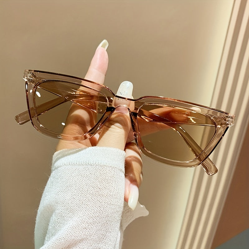 Cat Eye Square Sunglasses UV400 Sun Shades For Women Men
