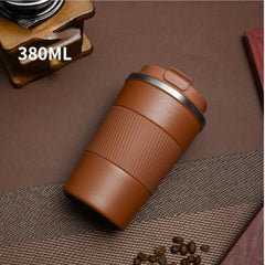 380ml 510ml Double Stainless Steel Thermal Mug Non-slip Car Vacuum Flask