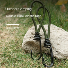 Elastic Rope Bungee Cord Hooks for Outdoor Camping Boats Luggage