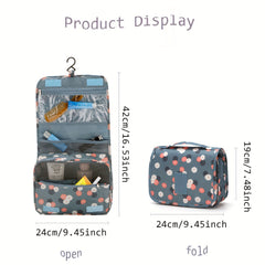 Travel Organizer Bag Dry Wet Separation Striped Green