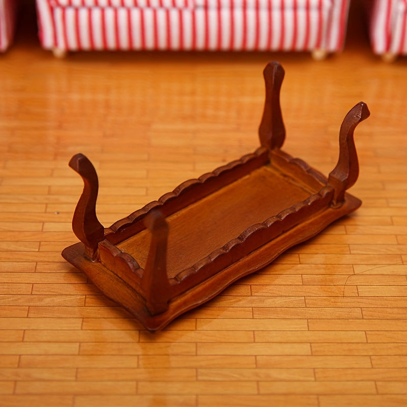 Mini Curved Surface Tea Table Model Furniture