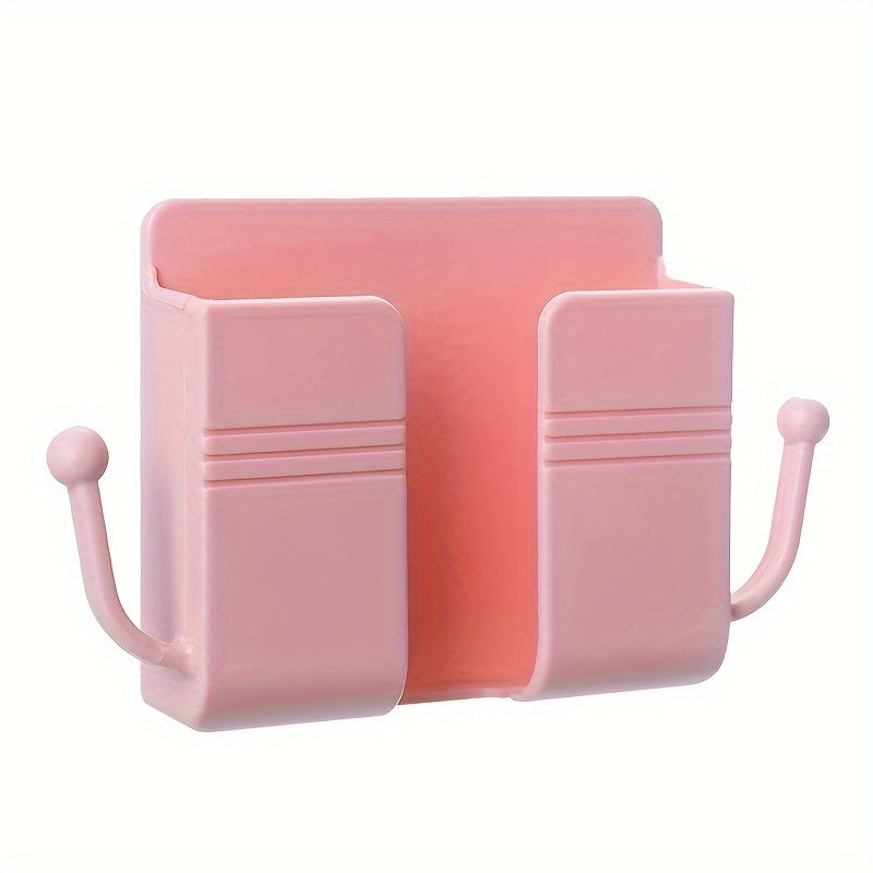 Plastic Wall Mounted Plug Holder Organizer Storage Holder