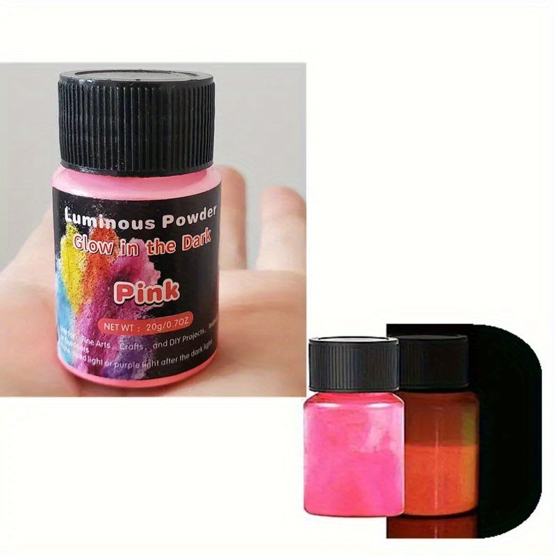 12 Color Glow In The Dark Powder Epoxy Resin Dye Pigment