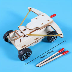 Wooden Siege Engine Puzzle DIY 3D Model Craft Kit