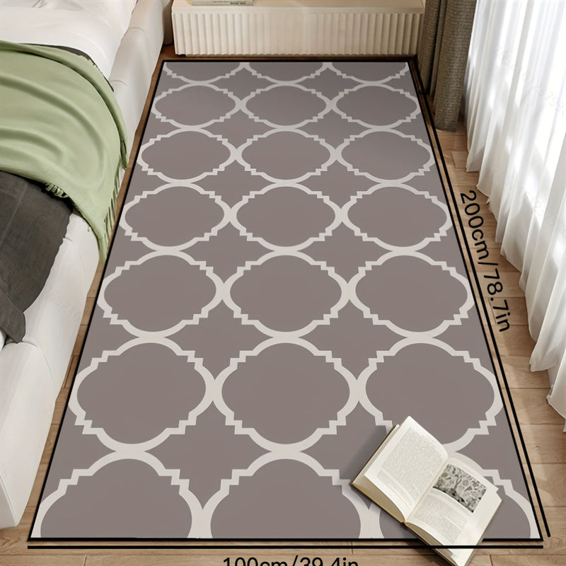 Loop Velvet Carpet Machine Washable Nordic French Style Living Room