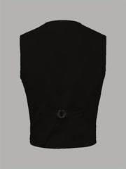 V Neck Smart Suit Trachten Vest Men's Casual Retro Style Waistcoat