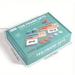 Wooden Math Learning Set for Kids