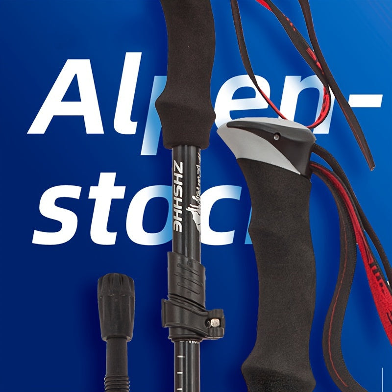 Folding Trekking Pole for Outdoor Camping Hiking Mountaineering