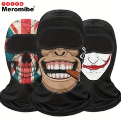 Balaclava Face Mask Clown Ghost Skull Mask Breathable Windproof UV Sun Dust Prot