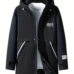 Men's Cotton Padded Coat Thermal Hooded Jacket