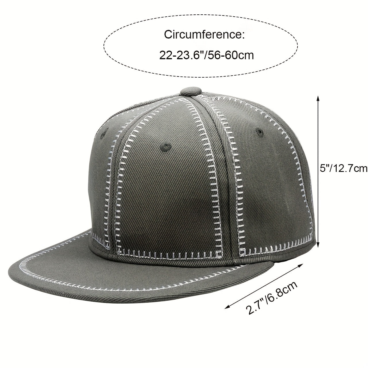 Street Flat Brim Hip hop Cap Baseball Duck Tongue Cap