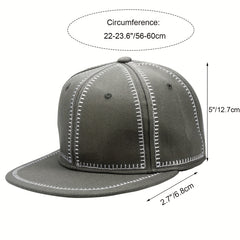 Street Flat Brim Hip hop Cap Baseball Duck Tongue Cap