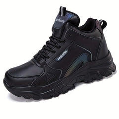 Plush Lined Thermal Chunky Sneakers Heighten Snow Boots