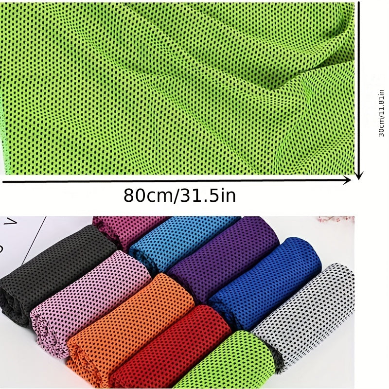 Quick Drying Cooling Sports Towel Soft Breathable Portable Gym Yoga Fitness