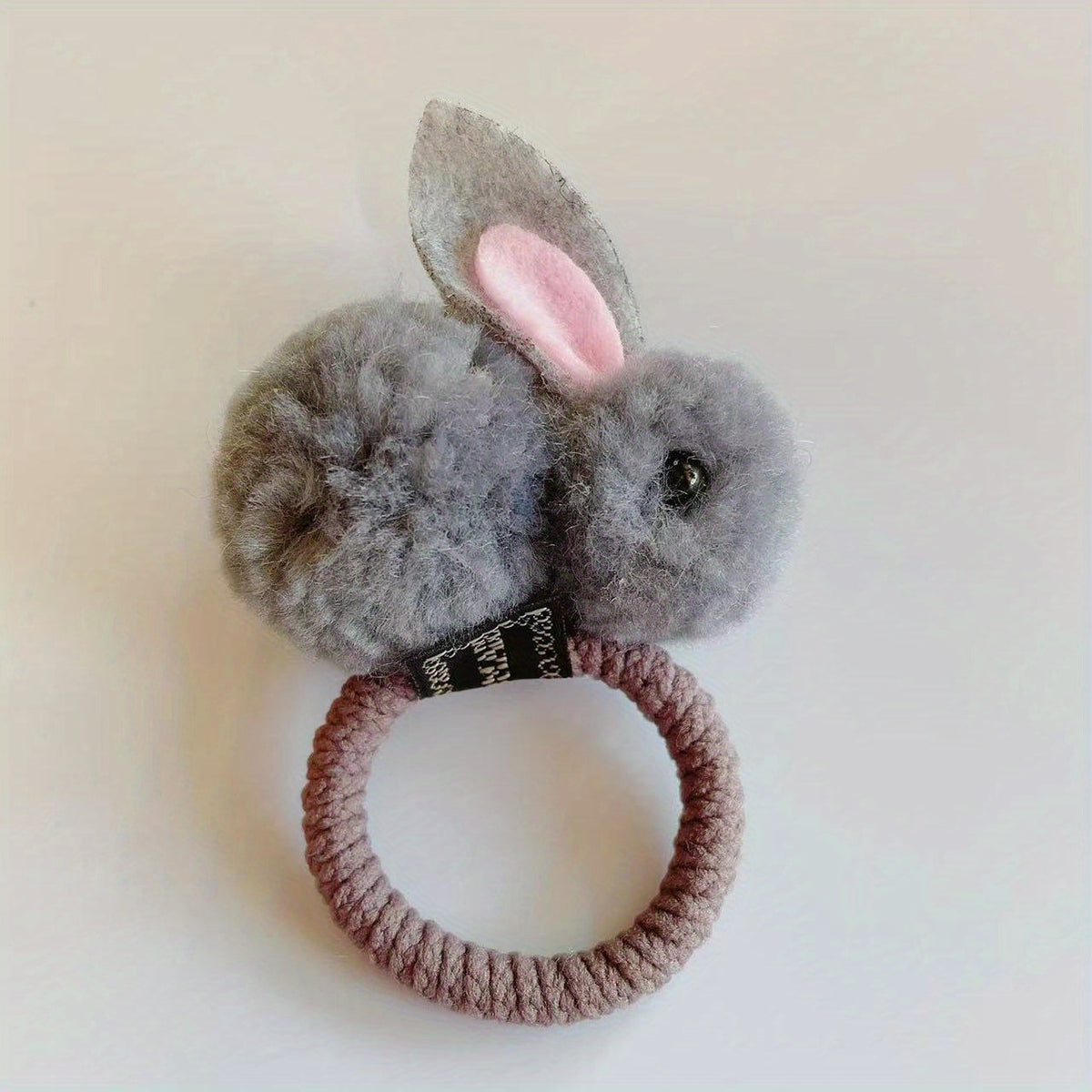 Kids Girls Hair Tie Plush Rabbit Rubber Bands Hair Rope Hair Bands Hair Accessor