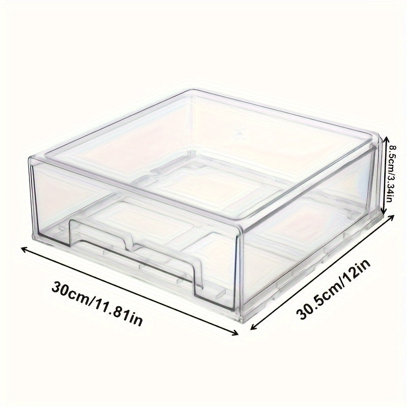 10pcs Refrigerator Storage Box Kitchen Food Storage Drawer Egg Box