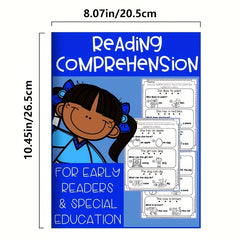 Early Reader Comprehension Worksheets for Kids & Special Education