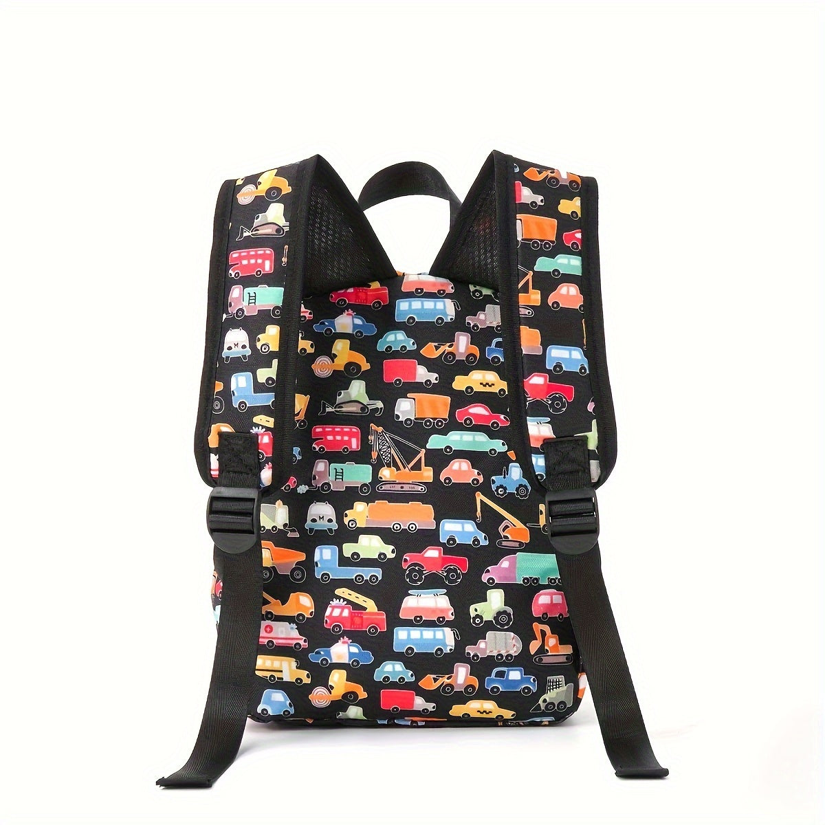 Cartoon Pattern Large Capacity Backpack Casual School Bag with Multiple Pockets