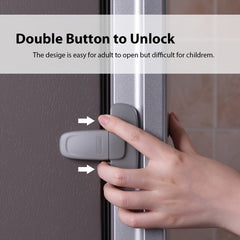 Refrigerator Lock Child Safety Baby Infant Anti Clamp Door Lock