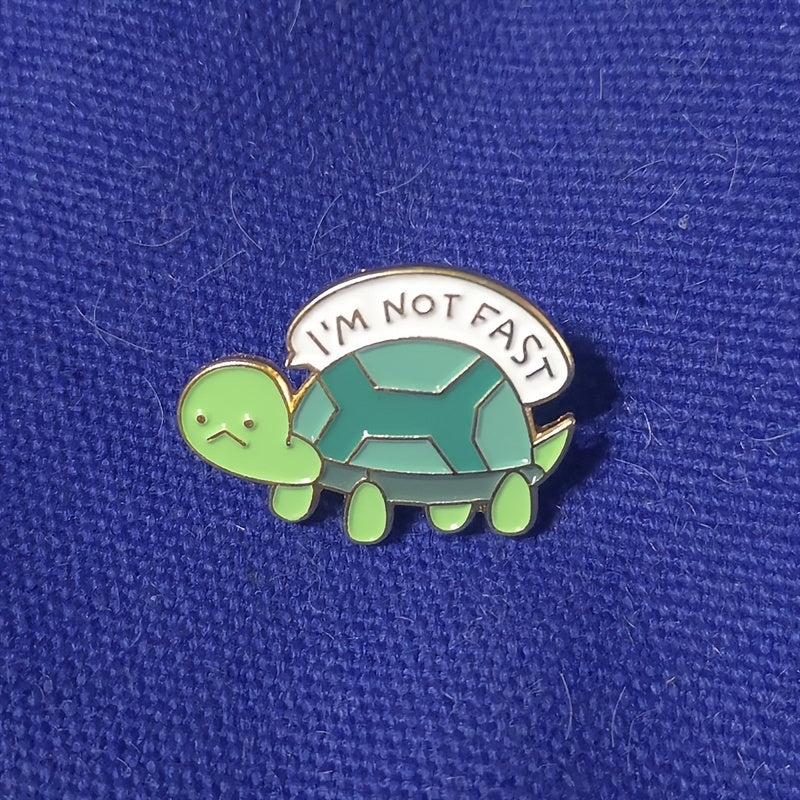 Cute Turtle Cartoon Brooch Pin