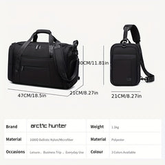 Waterproof Sports Bag with Shoes Compartment - Fitness Duffel