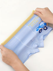 4pcs Boy's Boxer Briefs Cartoon Print Elastic Waist Shorts