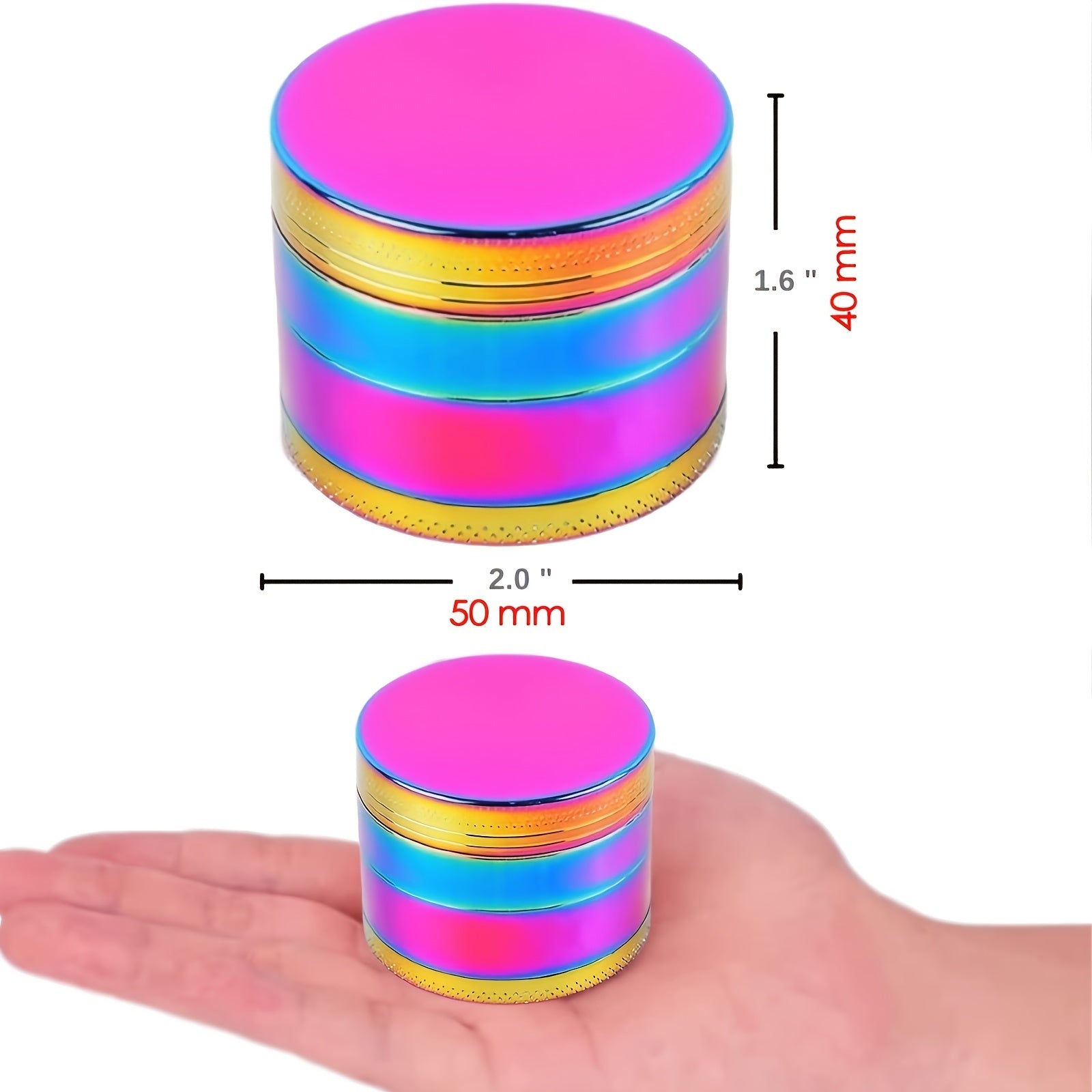 Small Spice Grinder 5 08 cm Crusher Kitchen Gadget