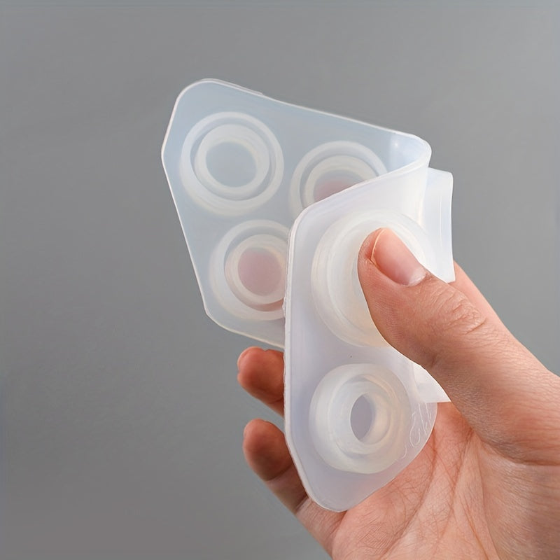 7 Sizes Ring Silicone Mold DIY Circle Epoxy Resin Mold Jewelry Casting Mold