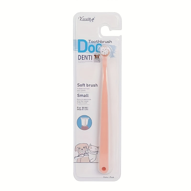 Dog Toothbrush for Pet Teeth Cleaning