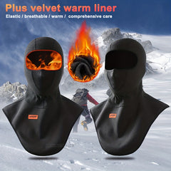 Fleece Thermal Motorcycle Face Mask Winter Balaclava