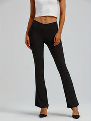 Women's High Waist Flared Leggings for Yoga Workout