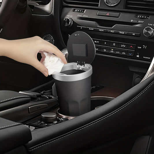 Car Cup Holder Trash Can Car Garbage Can with Aromathe