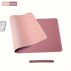 Large Mouse Pad PU Leather Pad For Desktop Laptop Desk Pad
