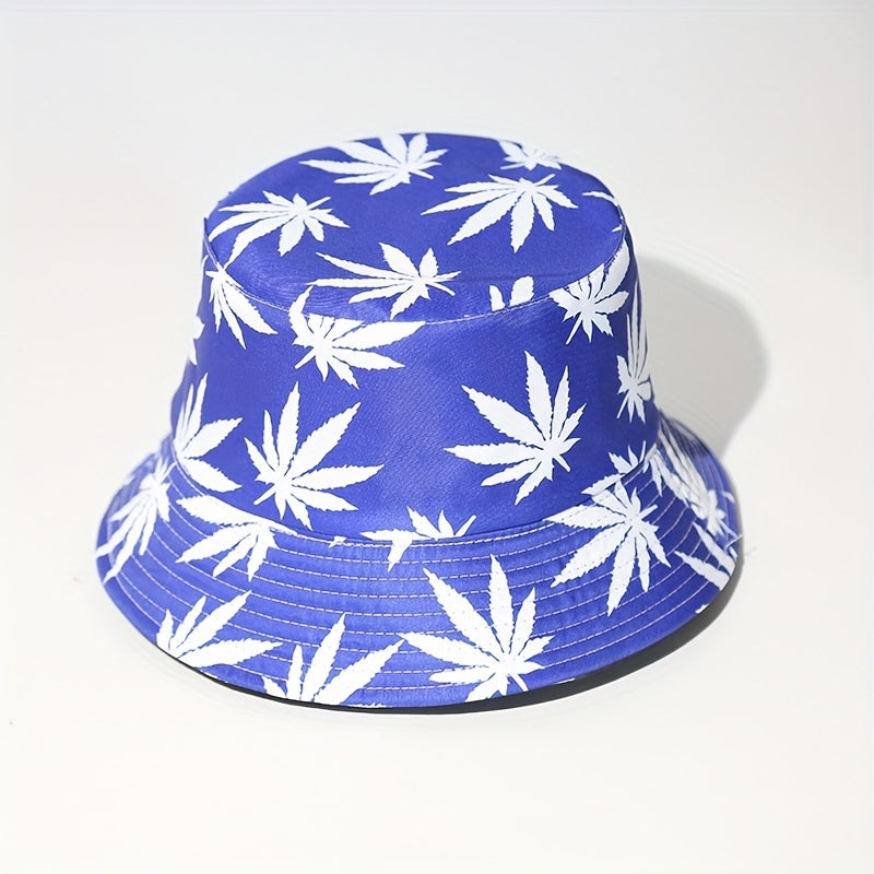 Maple Leaf Fisherman Hat Outdoor Sunscreen Leisure Unisex