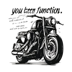 Vintage Motorcycle Iron On Transfer Decal - DIY T Shirts & More