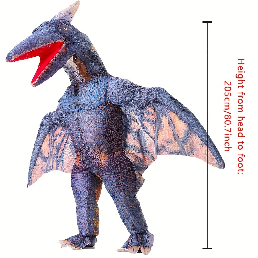 Adult Pterosaur Inflatable Dinosaur Costume Role Playing Polyester Pterosaur