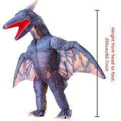 Adult Pterosaur Inflatable Dinosaur Costume Role Playing Polyester Pterosaur