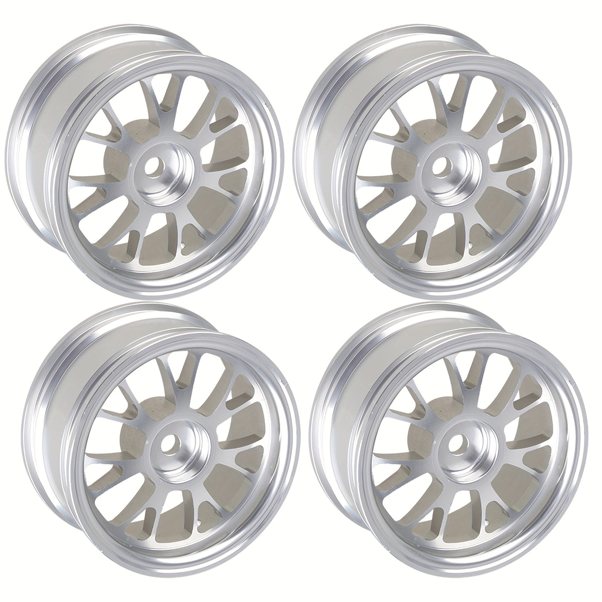 4pcs RC1 10 Flat Sports Car Aluminum Alloy Y Shaped Hub