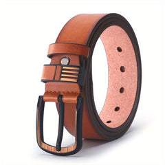 Men's Pin Buckle Leather Belt Casual Jeans Pants Waist Strap