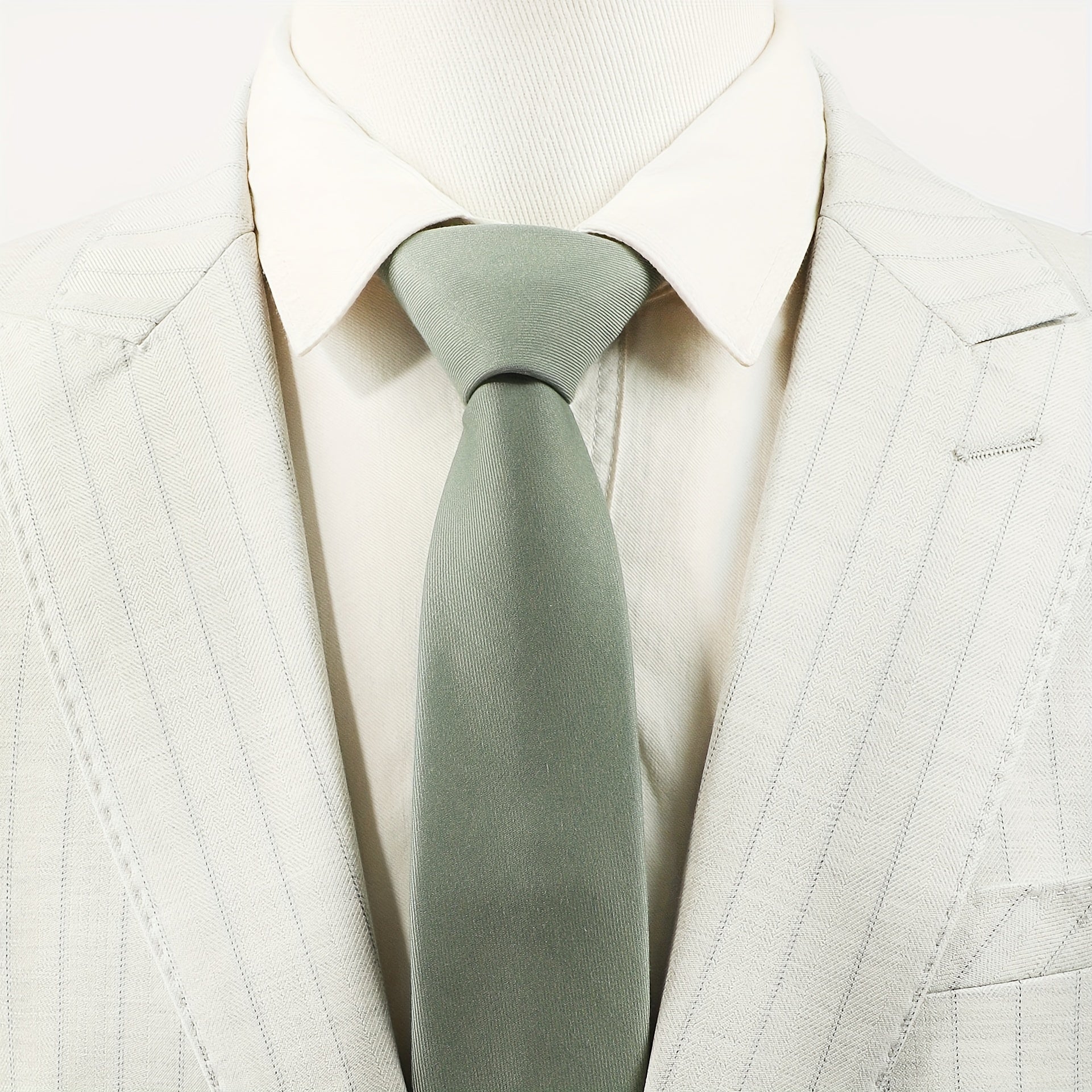 1pc Men's Plain Tie Neckties Business Accessories
