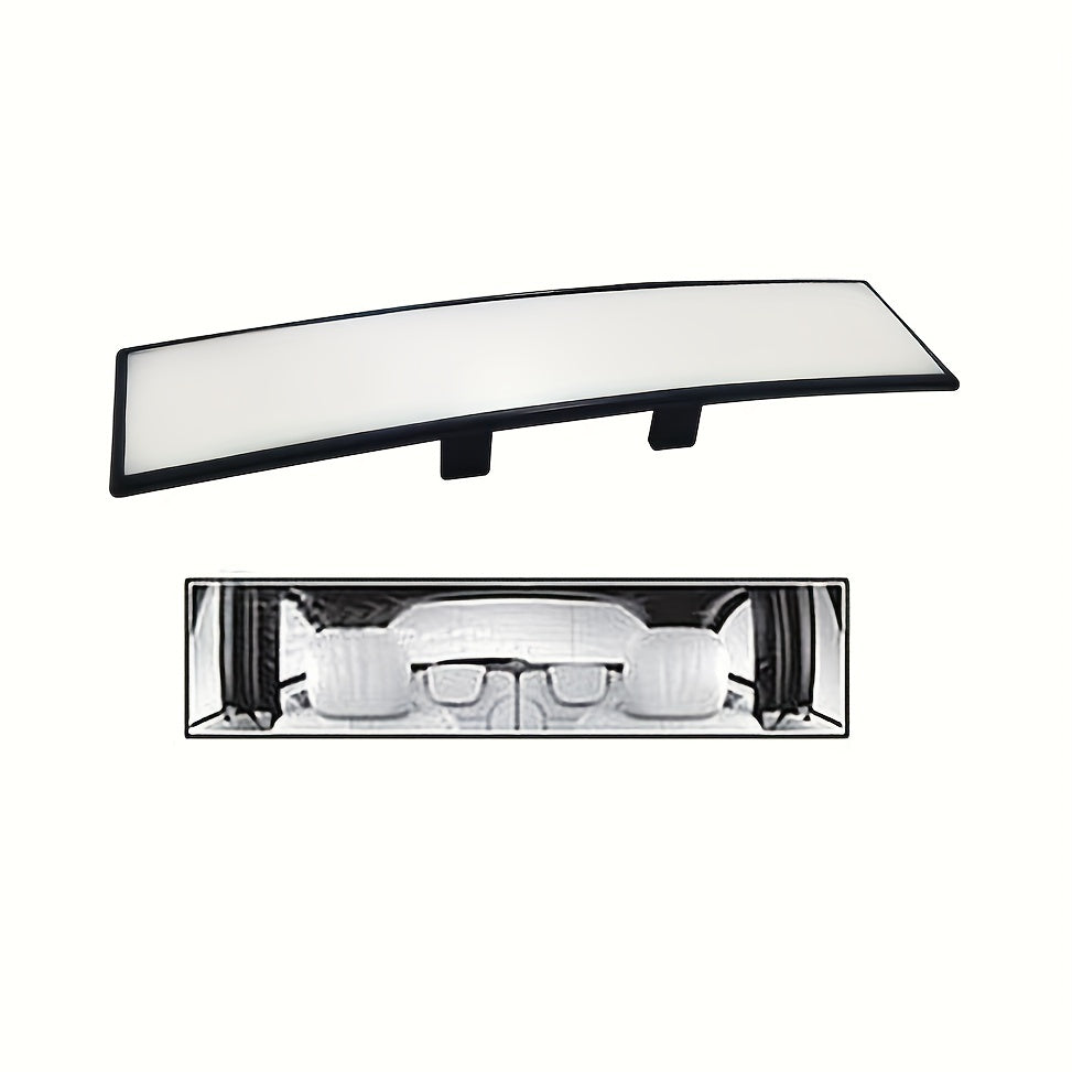 Car Rearview Mirror Large Field Of View Anti-Fog Anti-Glare Mirror