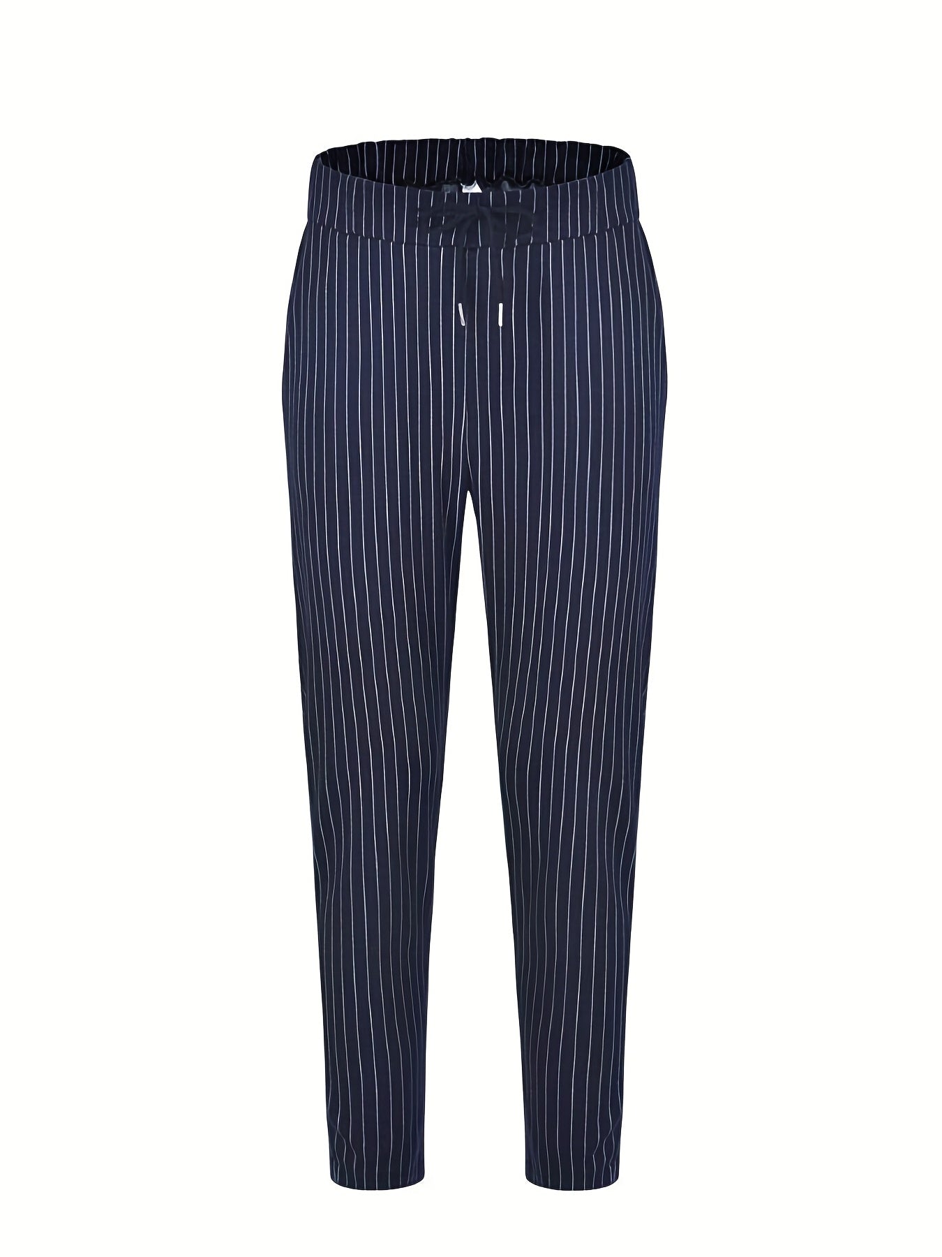 Men's Striped Casual Pants - Medium Size