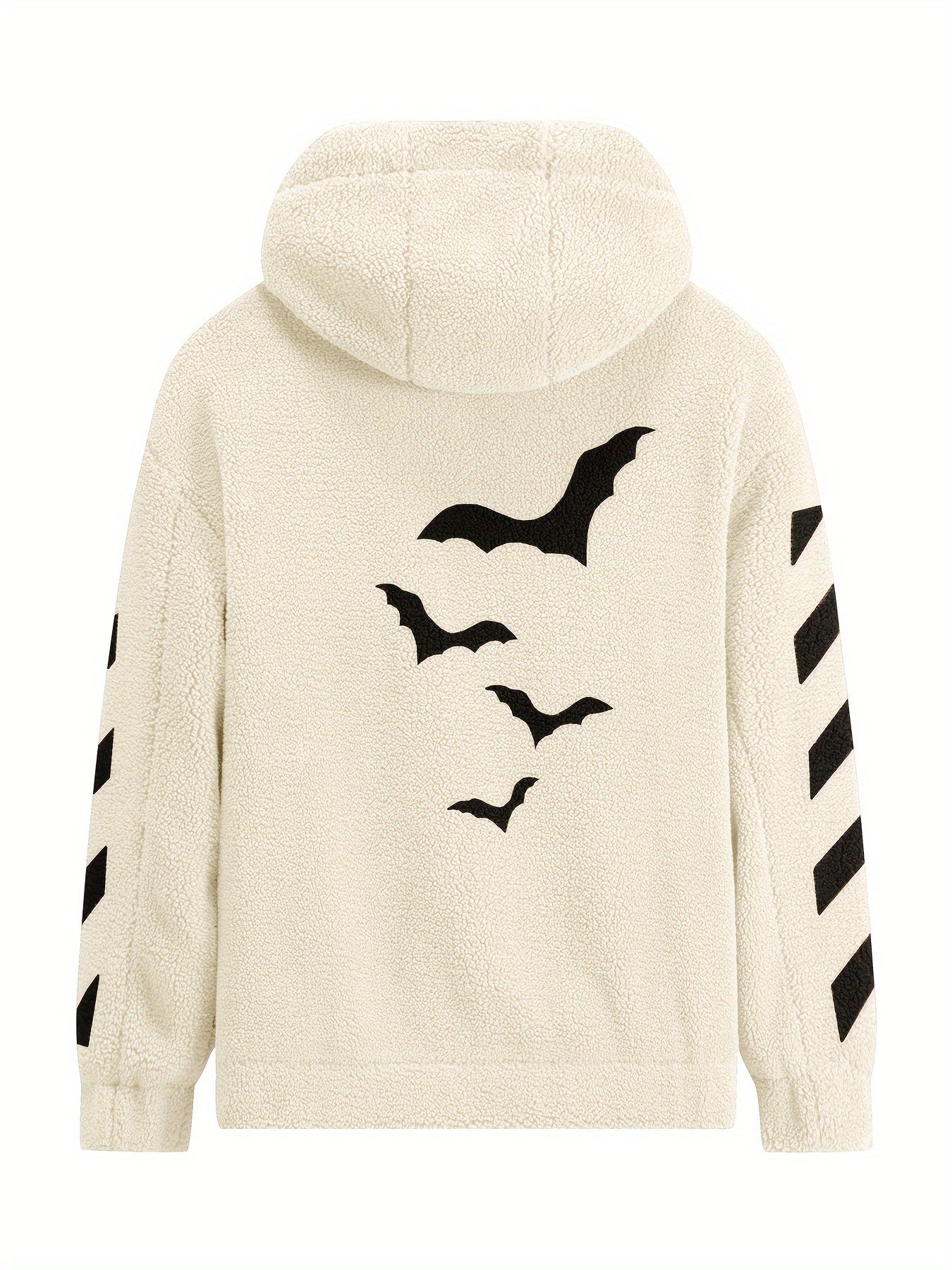 Hooded Fleece Thick Cardigan Jacket Coat