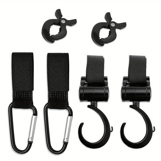 Stroller Hook LATTCURE Baby Stroller Clip Hook for Shopping Bags Toy